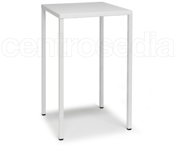 "Summer" High Galvanized Steel Table H 110 Scab Design