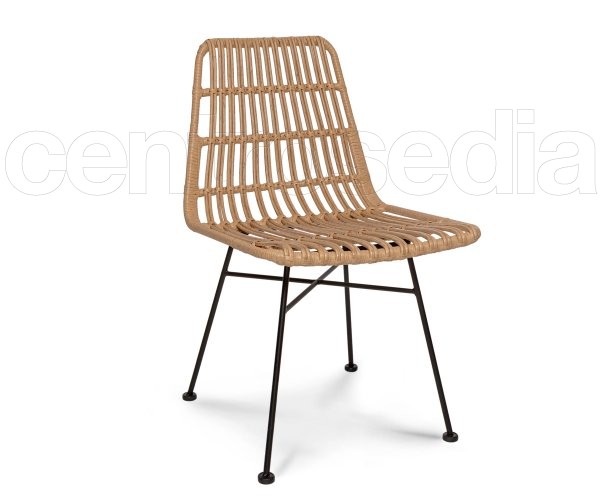 "Wild" Ecorattan Wicker Chair