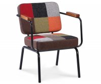 "Twist" Vintage Fabric Armchair
