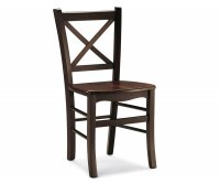 "Atena" Wooden Chair - Wood Seat
