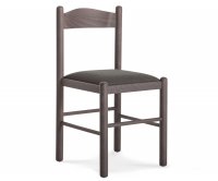 "Pisa" Wood Chair - Straw Seat
