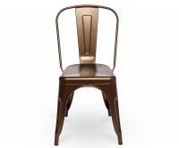 "Virginia" Metal Old Style Rust Chair
