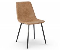 "Kia" Metal Upholstered  Chair