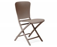 "Zac Classic" Polyproylene Folding Chair by Nardi