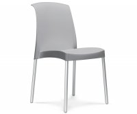 "Jenny" Aluminium Polypropilene Chair Scab Design