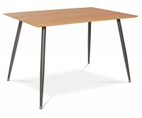 "Clift" Rectangular Wooden Metal Table