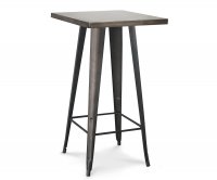 "Ares" Old Style Metal Tall Table