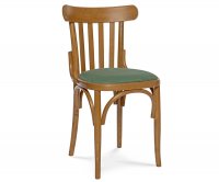 "Milano 4 Stecche" Wooden Chair - Padded Seat
