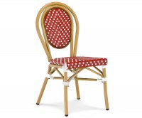 "Degas" Aluminum Ecorattan Chair