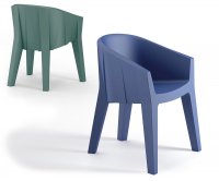 "Frozen" Polyethylene Chair