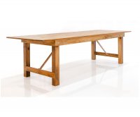 Evan Folding Wooden Table