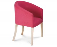 "Giulia" Padded Wooden Armchair