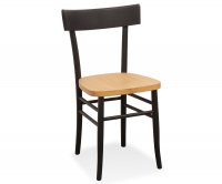  Milano Bi Color Wood Chair